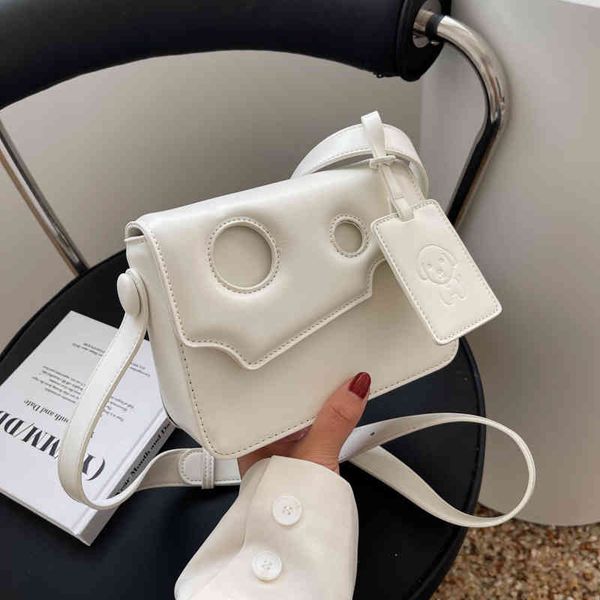 

this year's popular women's new fashion simple shoulder texture style cross small simple portable