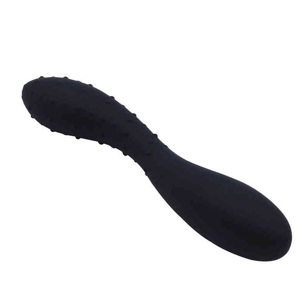 

wholesale of new products for men women shop long realistic plug silicone massager, Silver
