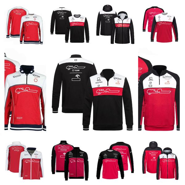 

f1 official team uniform men's racing suit custom sweater coat