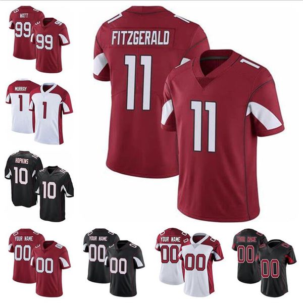 

fans 10 deandre hopkins 1 kyler murray j.j. watt jaÂcardinalÂjr fitzgerald jersey custom football jerseys budda baker chandler jones green a, Black