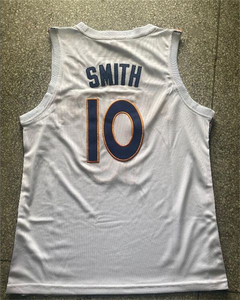 

auburn #10 jabari smith jr. 2022 home college basketball jersey white, Black
