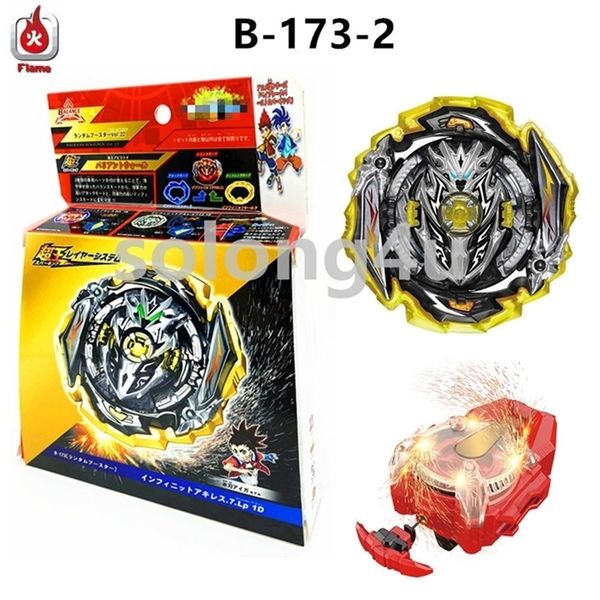 Superking B-173 20 Black Infinite Aquiles Spinning Top Toys for Children LJ201216