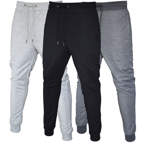

men's pants youth thin sports terry breathable fitness pencil pants loose casual trend fashion new clothing, Black