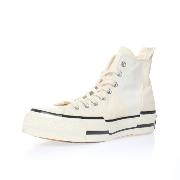 

plus canvas shoe for man platform skates boots mens platforms chunky shoes womens boot a00915c, White;red