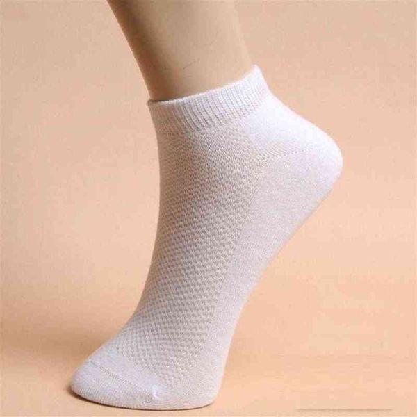 

20 pairs/lot summer men's socks casual polyester breathable solid colors sports mesh short boat for male273d, Black