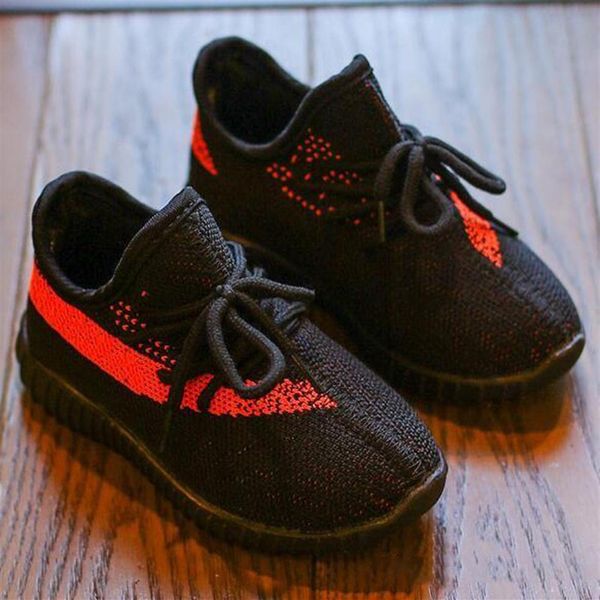 

spring autumn designer kids brand shoes baby toddler shoes travel youth soft logo shoes children boys girls sneakers295n, Black;red