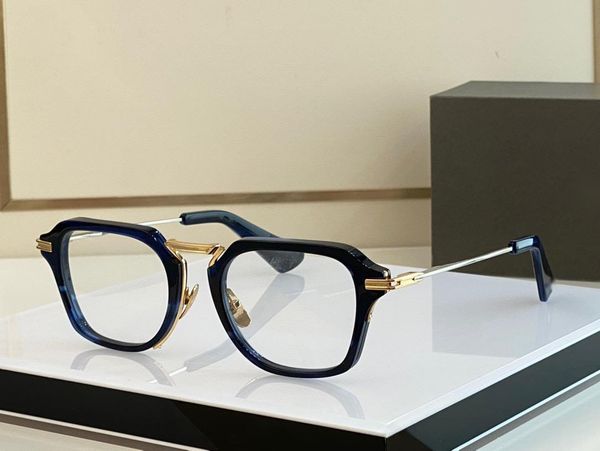 

optical eyeglasses for women retro style 413 anti-blue light lens plate frame with box, White;black
