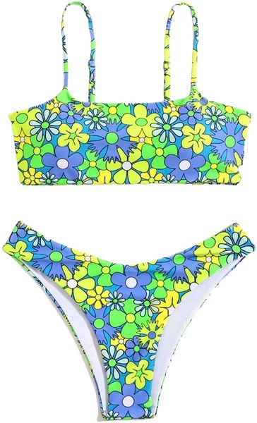 

women's spaghetti strap high waisted bikini bathing suits 2 piece swimsuits t0rj#, White;black