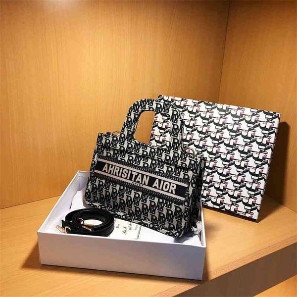 

women's mini flower tote bag atmosphere one shoulder shopping bag embroidery fashion handbag factory store online