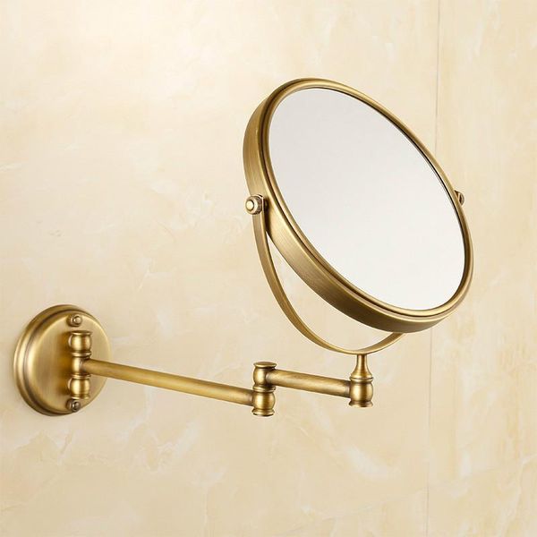 Specchi antichi rame in bronzo elegante elegante da 8 pollici da 8 pollici ingrandimento di bellezza hardwaremirrors