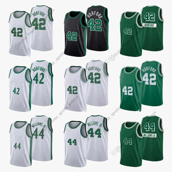 

printed 2022 new city basketball jerseys al robert horford williams iii tatum nesmith, Black;red