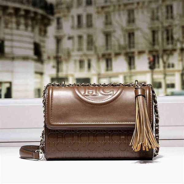 

infinite charm ladies chch hchc handbag luxury brand famous designer 100% genuine leather tassel accessories cc 220528