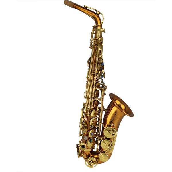 

2022alto saxophone high grade phosphor copper gold lacquer key alto saxophone