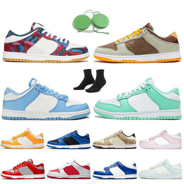 

womens mens runnning shoes skateboard sb low parra abstract art multi-camo lime ice purple pulse barely green animal pack, Black