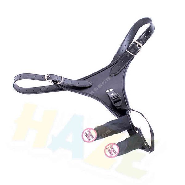

female bondage leather chastity pants device belts thong briefs panties plug new w220324, Red;black
