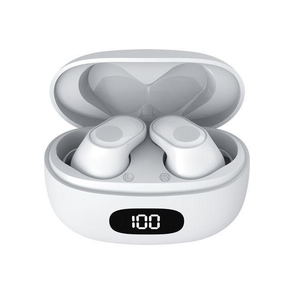 

tws m15 wireless earphones true anc noise reduction digital display in-ear bluetooth gaming headset low latency headphones
