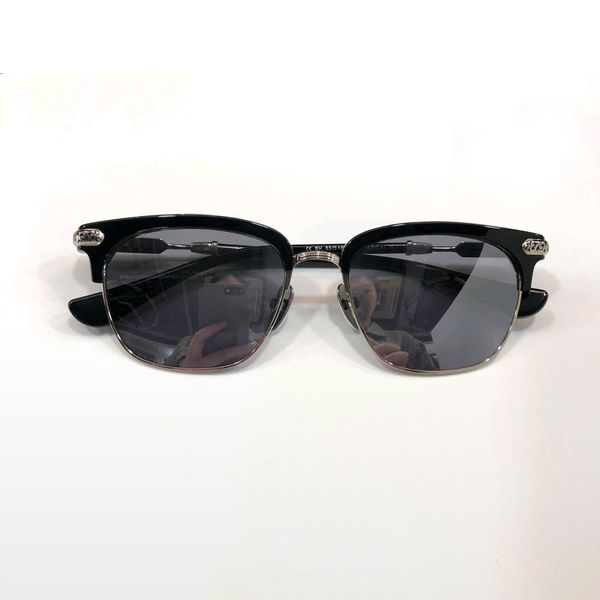 

vertical smile sunglasses black silver men glasses shades sonnenbrille wrap occhiali da sole uv eyewear with box, White;black