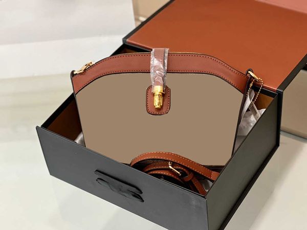 

new cowhide material bags c brand shoulder bag 3 colors counter luxury designer women clutches casual genuine leather handbags