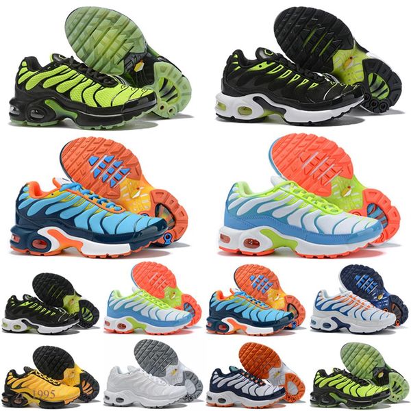 

2021 tn 2019 kids shoes tn enfant breathable soft sports chaussures boys gi261c, Black