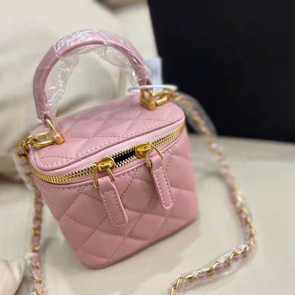 

pink sugao women tote chain shoulder crossbody bags fashion mini sheep leather coin purse luxury designer handbags shopping bag