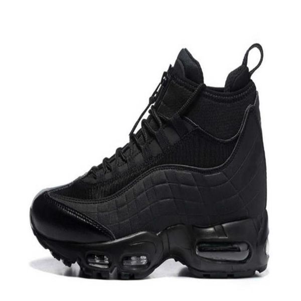 

fashion cushion boots black green brown men's 95 hight 95s waterproof men shoes 11c