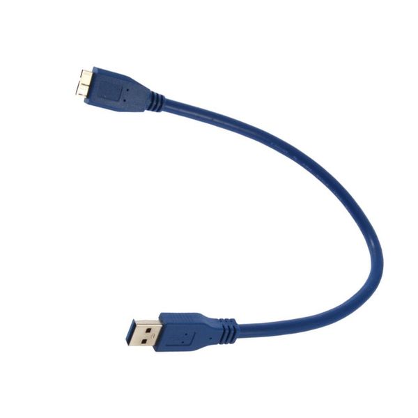 30 cm 100 cm 1 M 0.3 M USB 3.0 Erkek Tip A'dan Mikro B Fiş Süper Hızlı Kablo Adaptörü Dönüştürücü Samsung Galaxy Note3 için Not HDD Muhafaza 2.5