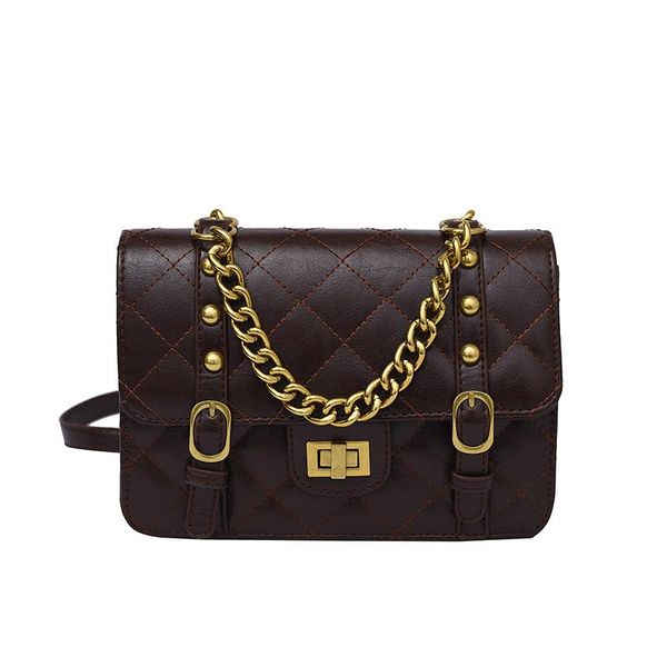 

evening bags chains lingge tote bag shoulder crossbody for women aesthetic mini messenger women's 2022 trend designer luxury handbageve