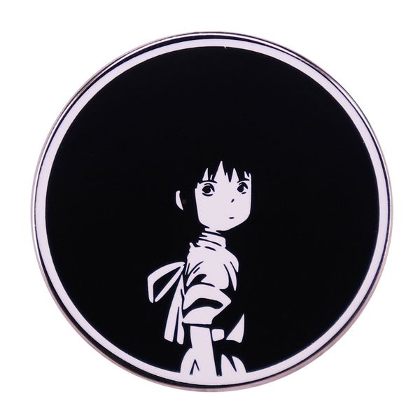 

spirited away brooch brooch cartoon badge, Blue