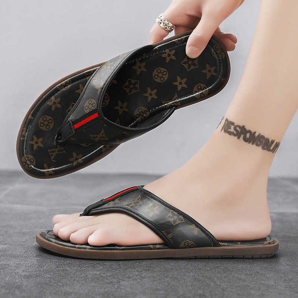 

luxury designer slipper summer fashion flowers floral brocade rubber wide flat slide mens beach causal sandals flip flops 9beh, Black
