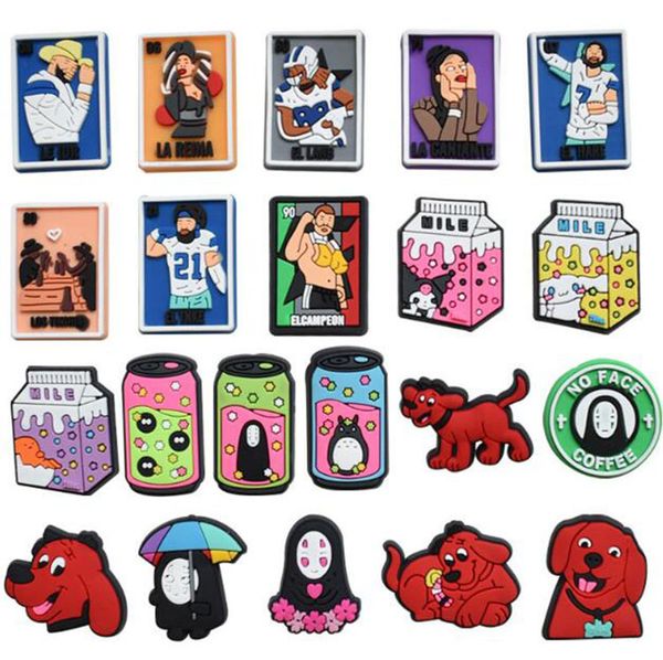 

new arrived cartoon croc shoe charms pvc beach shoe decoration buckle bracelet wristband accessories gift, White;pink