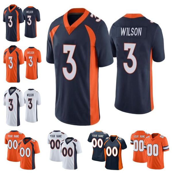 

fans 3 russell wilson 33 javonte williams 31 justin simmons custom football 7 john elway jerseys patrick surtain ii jerry jeudy peyton manni, Black