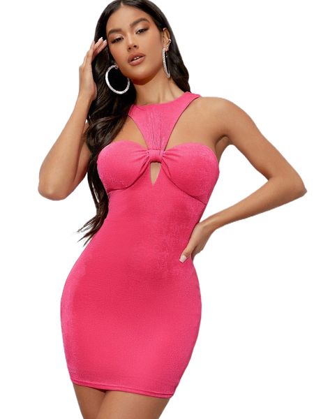 

cutout ruched bodycon dress q3ft#, Black;gray