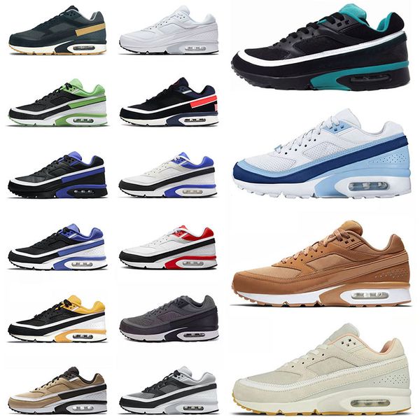 Nik Nk  BW OG Max Air Running Shoes Airmaxs Authentic Light Stone White Pure Platinum Los Angeles Cool Grey Midnight Navy Lyon Rotterdam Designer Sports Sneakers Trainers