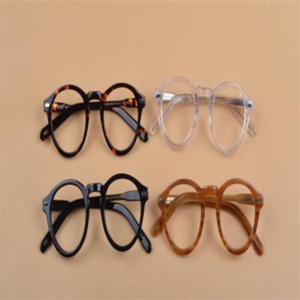 

designer sunglass frame miltzen johnny depp prescription glasses optical eyeglasses anti-blue myopia glasses frame wit271b, White;black