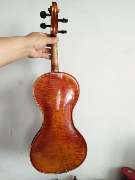 

master 4/4 violin european tone wood flamed maple old spruce nice tone no4