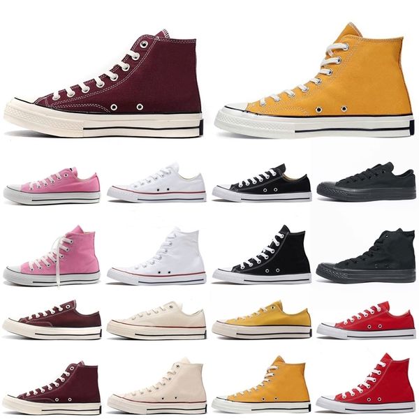 

r canvas 1970s running shoes men women triple black white red high low mens trainers sport sneakers wholesale dropshipping