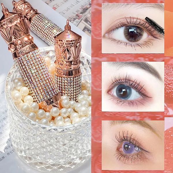 

qic silk fiber lash mascara waterproof mascaras for eyelash extension black thick eye lashes curler cosmetic