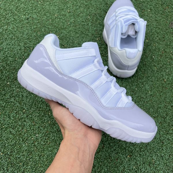 

basketball shoes air jorden men athletic shoes 11 low wmns pure violet ah7860-101