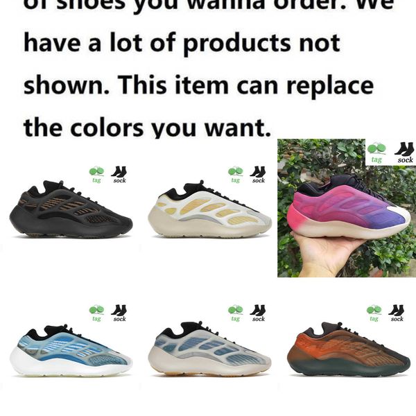 

700 v3 running shoes kyanite safflower fade carbon azareth bright cyan hi res blue for men women cloud white honey flux trainers sneakers