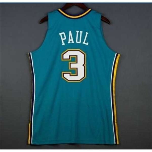 

xfl20 21s custom men youth women vintage chm-is paul 05 06jem-sey college basketball jem-sey size s-6xl om- custom any name om- numbem- jem-, Black