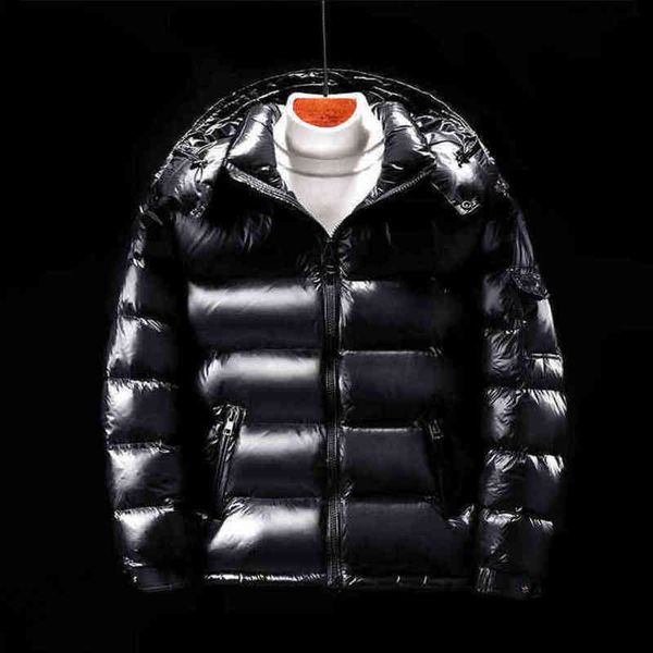

designer jacket puffer luxury warm mkle mk meng mens womes down heavy casual coat removable white autumn and winter novelty 2022 duvet, Black