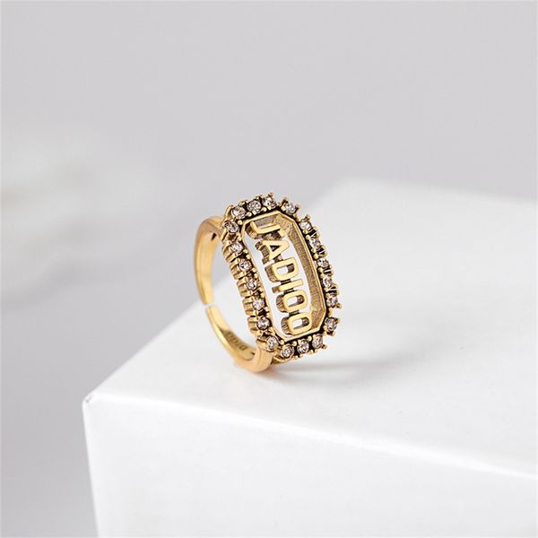 

80% off wholesale shop rectangular ring women's high version czech diamond ins ring bracelet, Silver