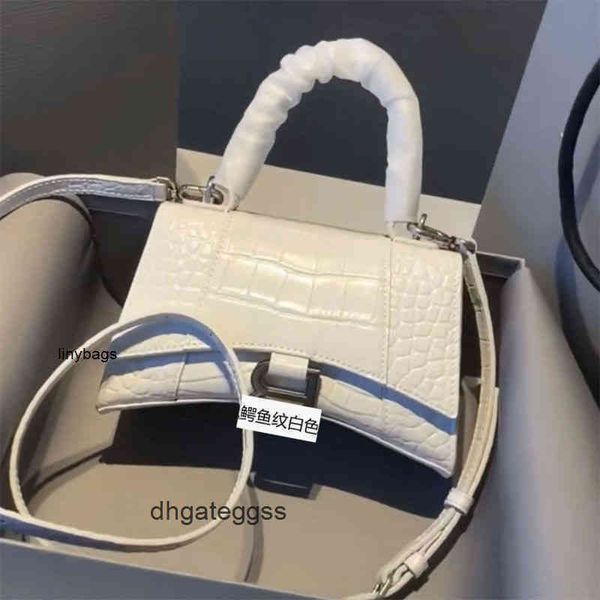 

balencaigass handbags italy new hourglass luxurious women shoulder hand bag small leather crocodile crossbody ladies fashion ge jm0l