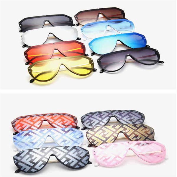 

designer ff fenndi sunglasses cycle luxurious fashion woman mens european and american trend one piece new fashion large frame met273f, White;black