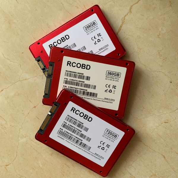 OBD Tools Solid State Disk SSD Harddisk для мультиагностических инструментов Ноутбуки ноутбуков 256GB / 360GB / 720GB / 1TB SSD / 2TB SSD