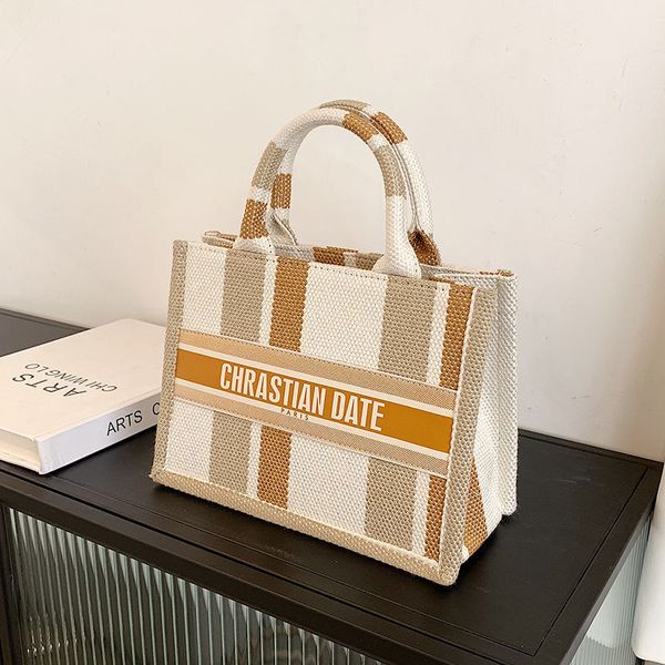 

large capacity women's bag summer new fashion all-match high-end canvas bags