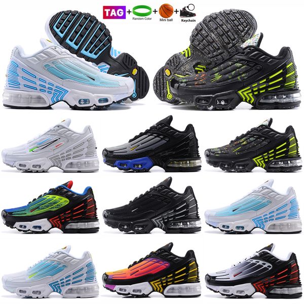 

2022 sports tn 3 plus iii kids running shoes radiant red aqua volt black white laser blue girls and boys trainers sports sneakers 28-35