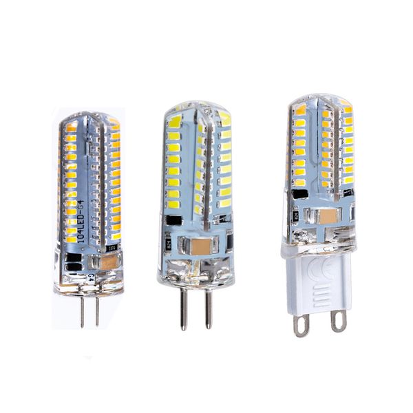 G4 G9 G5.3 LED Bulbs DC AC12V AC110V AC220V 2 W 3W 4W 5W 7W COB LED Light Bulb SMD 2835 LEDs Halogen Lamp Home Lightings crestech
