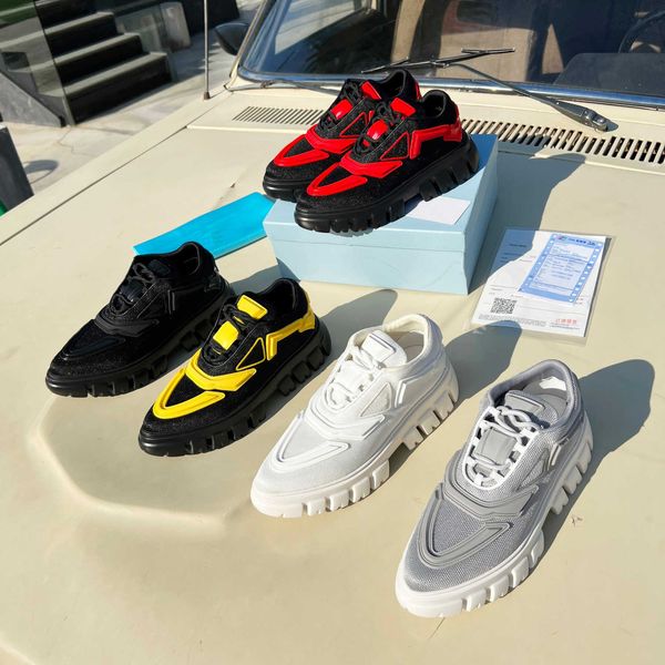 

triangle women spelling color thick bottom shoe low-sneaker dad shoes leather lace-up pointed outdoor sneakers size 35-40, Black