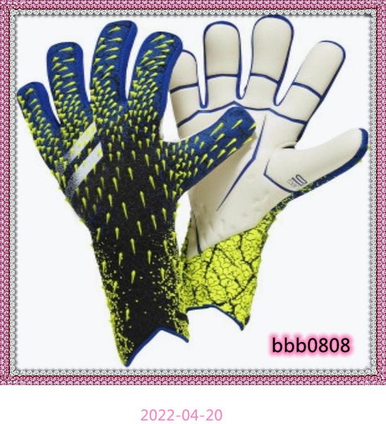 

zk new design professional soccer goalkeeper gloves latex without finger protection children adults football goalie gloves, Black
